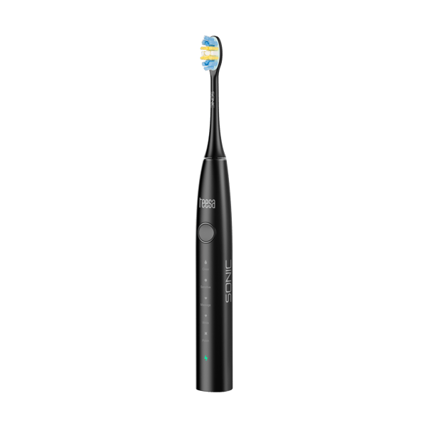 Sonic tandbørste 5 tilstande etui kabel TEESA SONIC 2 hoveder