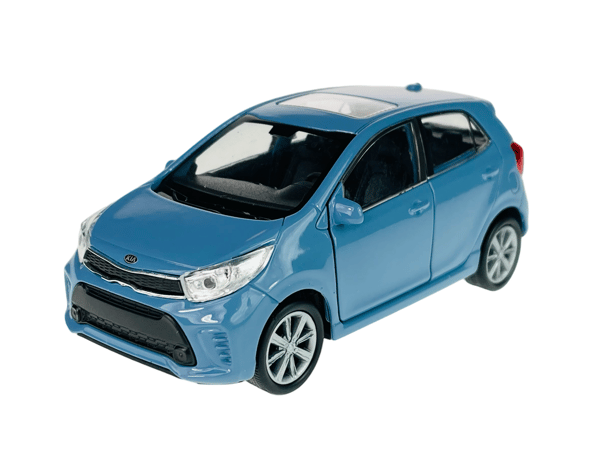Welly KIA NYHET Picanto blå 1:34 43760