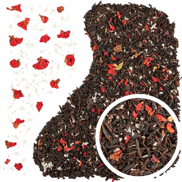 Sort te Kokos 50 g Kokosflager Granatblomst Aromatisk
