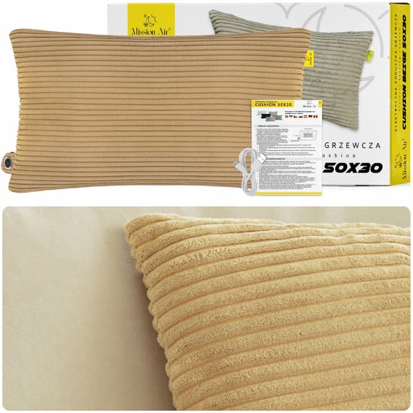 Elektrisk värmedyna BEIGE KUDDE 50X30