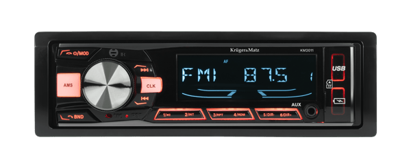 Radio samochodowe Bluetooth Kruger&Matz 1 DIN USB AUX PILOT microSD