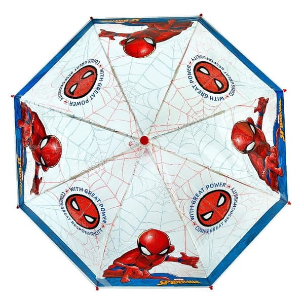 Spider-Man - Gennemsigtig Paraply 5457