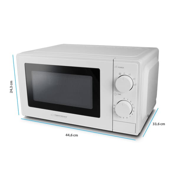 Esperanza EKO011W mikrovågsugn vit, 20 l, 700 W
