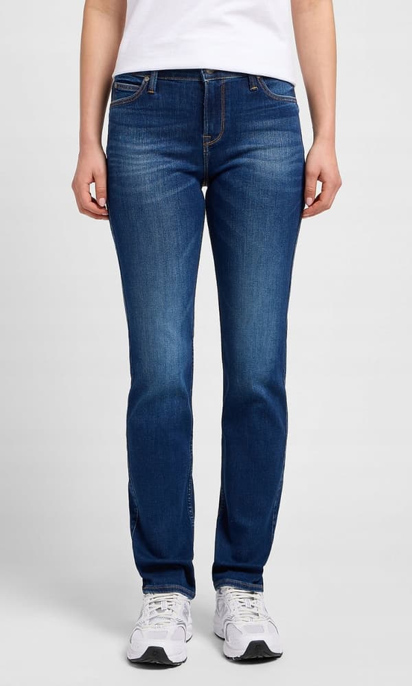 Lee MARION LIGE Nathimmel LIGE ELASTISK MØRK JEANS W34 L33