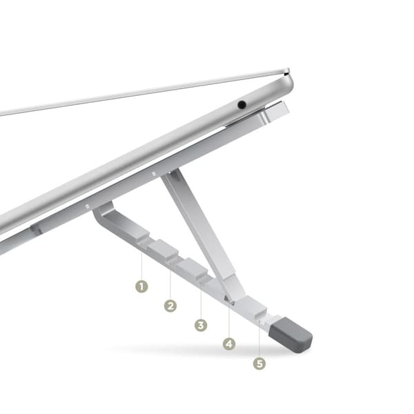 TECH-PROTECT ULS300 UNIVERSAL LAPTOP STAND SØLV