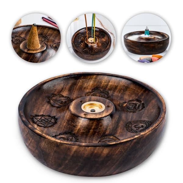 Palo Santo Konisk Røgelsesholder | Dekoration
