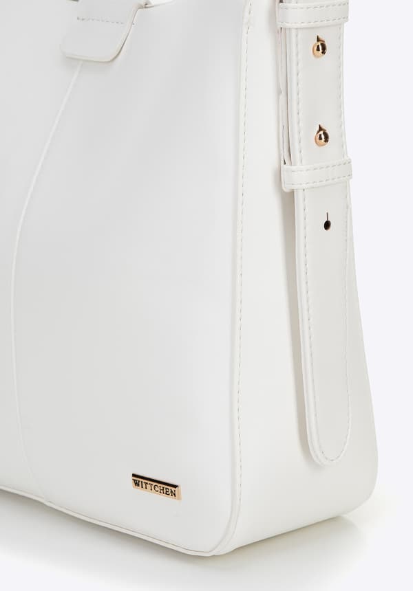 Wittchen damväska, imitationsläder, beige, beige, ekoläder
