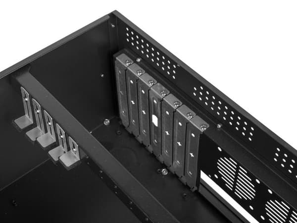 Lanberg SC01-4504-08B serverkabinet sort, 4U, ATX 19"