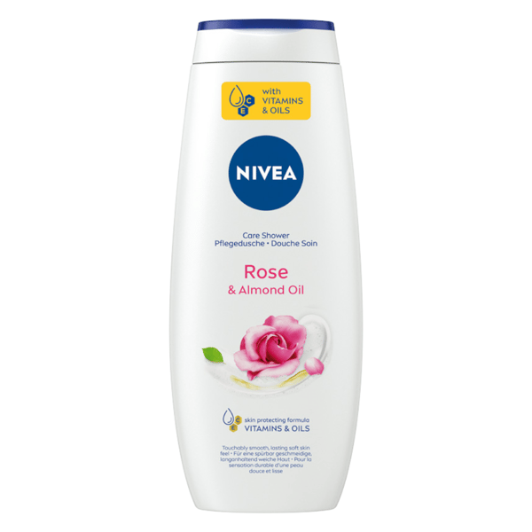 NIVEA Care og Roses brusegel 500 ml