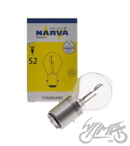 Polttimo 12V 35/35W BA20D Narva