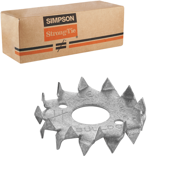 Bulldog dobbeltsidig ring 50x17x1mm
