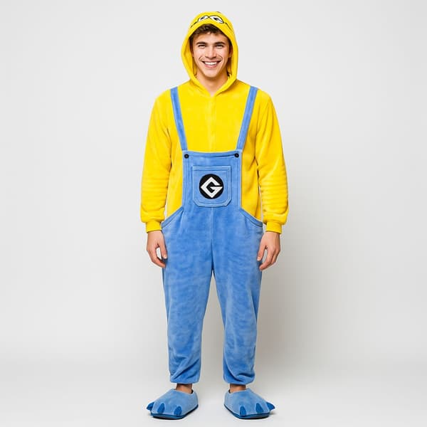 Kigurumi-pyjamas Minionkostym M: 155-165cm