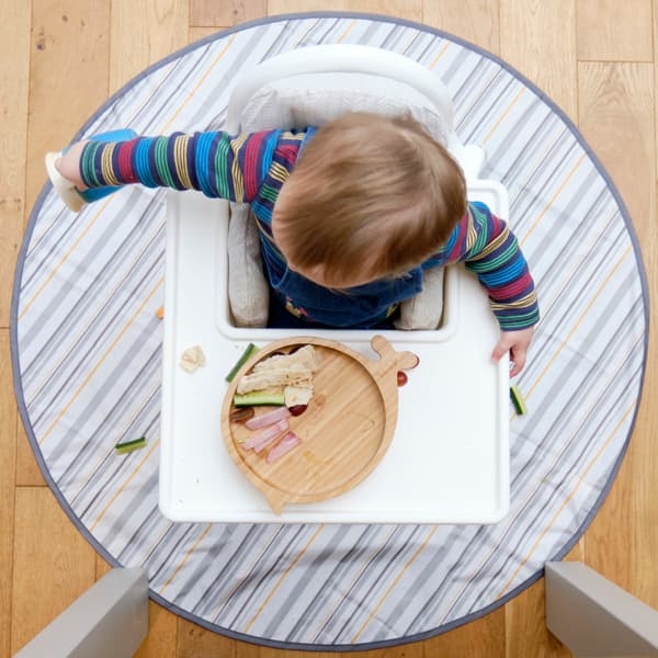 HØJSTOLEUNDERLAG, rund, diameter 120 cm, PRINS LØVHJERTE