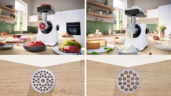 Bosch MFWS607W Serie 6 MultiPower 2100 W – Köttkvarn, Vit
