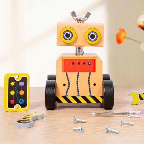 Manipulerende legetøj Montessori robot foldbar pædagogisk sensorisk