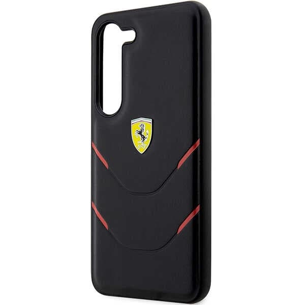 Ferrari FEHCS23MPBAK S23+ S916 sort/sort hårdt etui Hot Stamp Lines