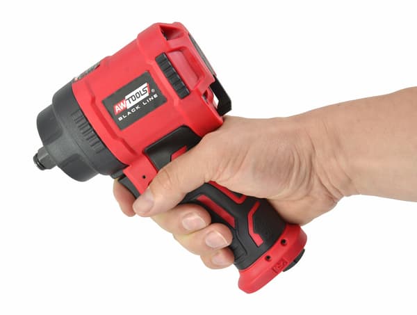 AWTOOLS PNEUMATISK SLAGNØGLE 1/2" 1200Nm MINI BLACK LINE