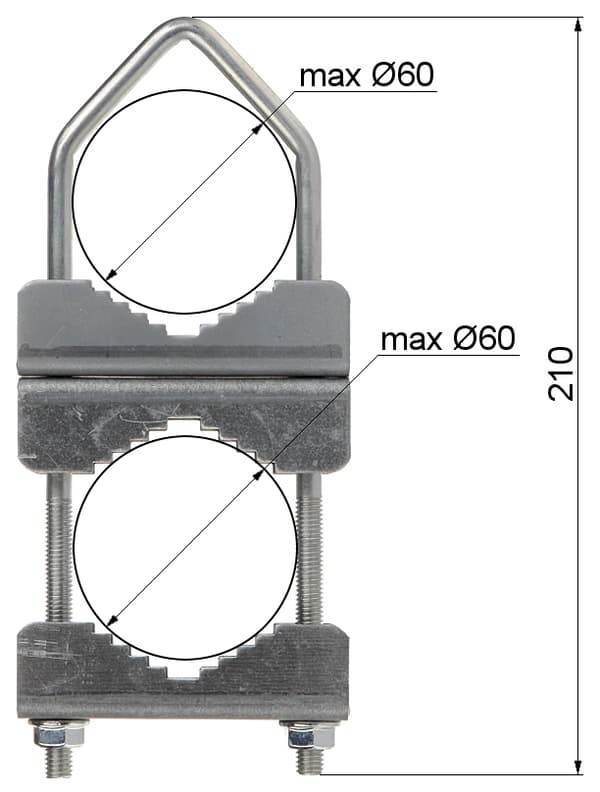 OZP-60 AFSTANDSKLEMME