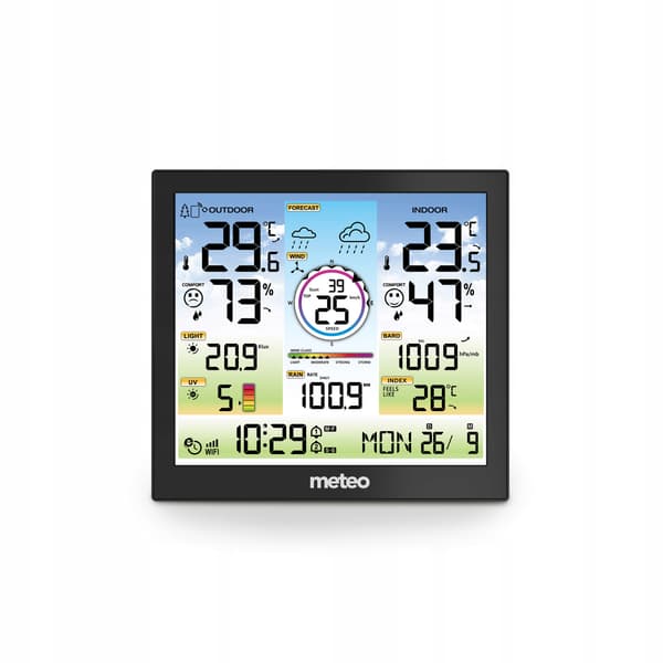 Väderstation VÄDER Trådlös METEO Hygrometer Barometer WIFI SP601