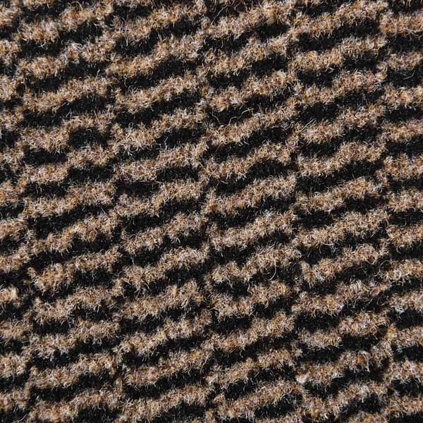vidaXL dørmåtte brun 60x150 cm