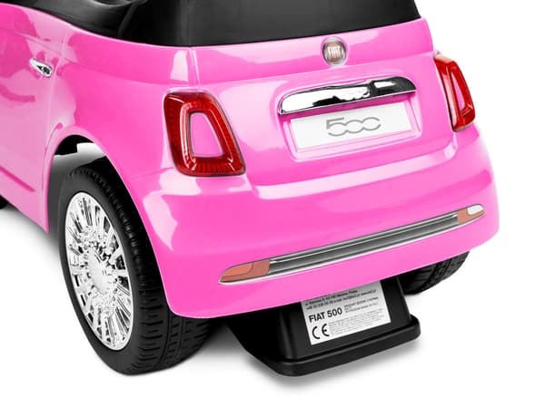Ajolelu FIAT 500 pinkki