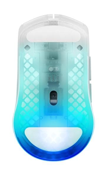 Mus STEELSERIES Aerox 3 Gen 2 Vit (Ghost)