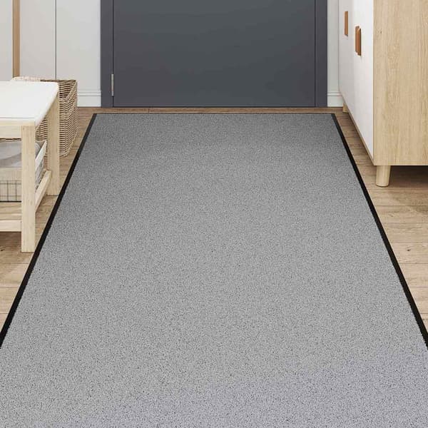 vidaXL dørmåtte grå 115x500 cm
