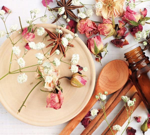 Torkade ätbara lavendelblommor, lavendarom, 50g