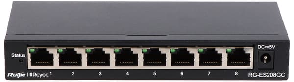 SWITCH RG-ES208GC 8-PORTARS REYEE