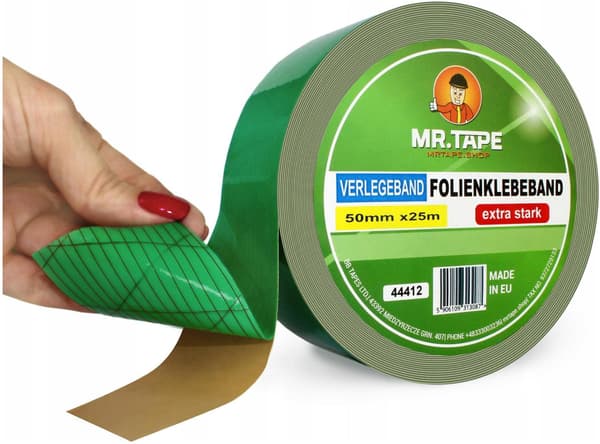 FORSTÆRKET TAPE TIL TAGMEMBRAN DAMPBLOKK 50mm/25m