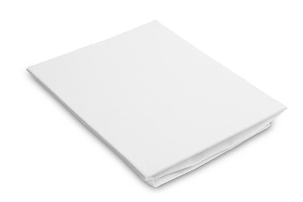 SPJÄLLBÄDDSLAKAN JERSEY VIT 90X40CM