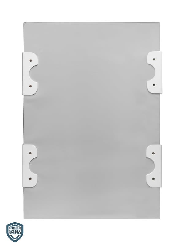 SIKKERHEDSSYSTEM PUSLEBORD 70 CM - UDEN PRINT - GRÅ