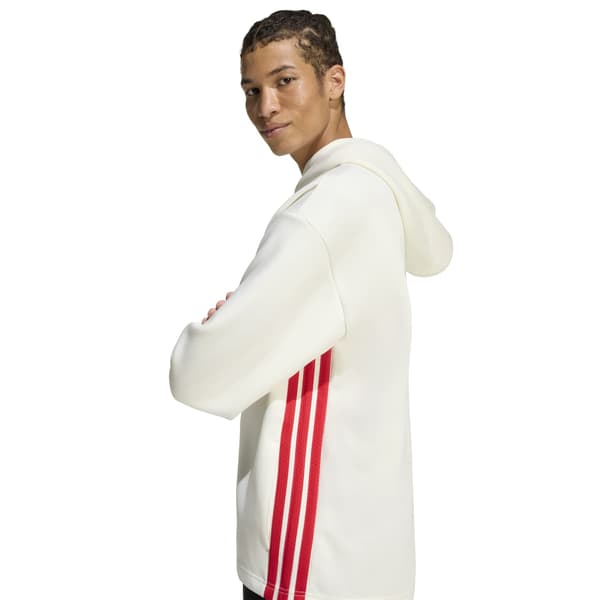 Herre adidas STADIUM hættetrøje beige KD0289 størrelse L