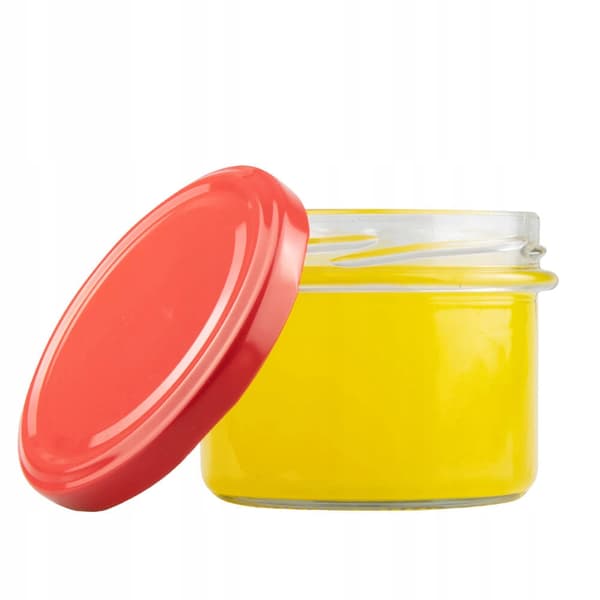 50x glasburkar 235 ml honungssylt svamppatéburkar konserver desserter