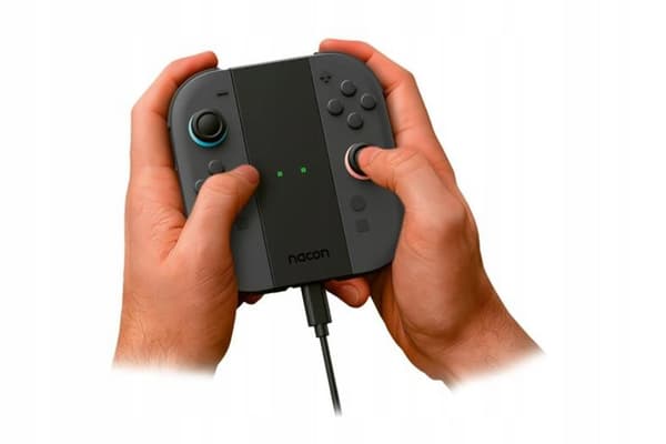 Joy-Con oplader NACON QUADCHARGING sort