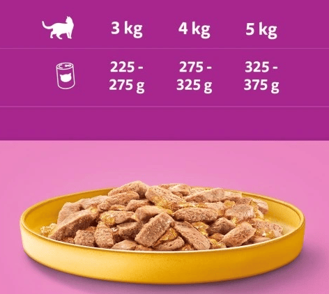 Våtfoder för katter Whiskas Kyckling i gelé 24x400 g