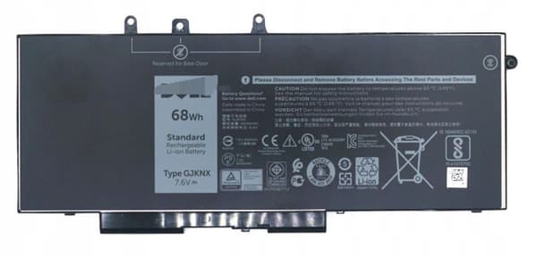 Originalt DELL 4-cellet GD1JP-batteri