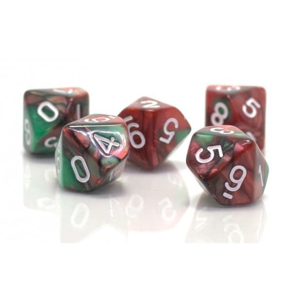 RPG Tärning Tiosidig Träälva D10 Tärning 0-9