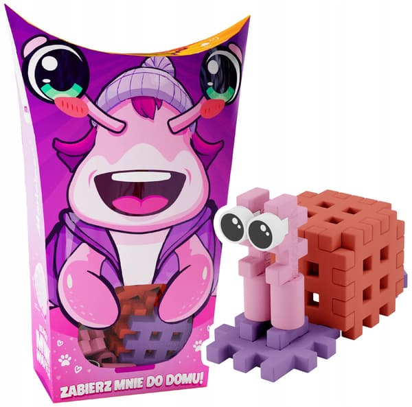 Marioinex Mini Waffle POKET PETS - SNIGL set