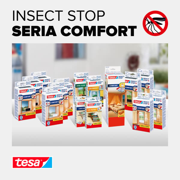 857743 TESA MN KOMFORT VINDUE 1,2X2,4 SORT
