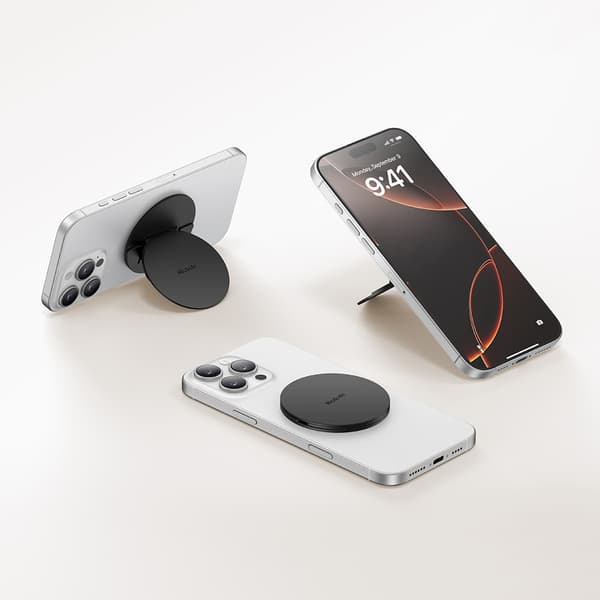 MCDODO MOBILHOLDER MAGNETISK FINGERRING FOLDBAR SORT