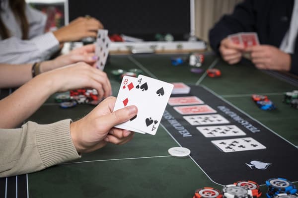ENGELHART GRØN pokermåtte 120x60