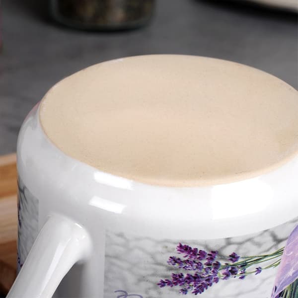 Keramisk krus lavendel 650 ml