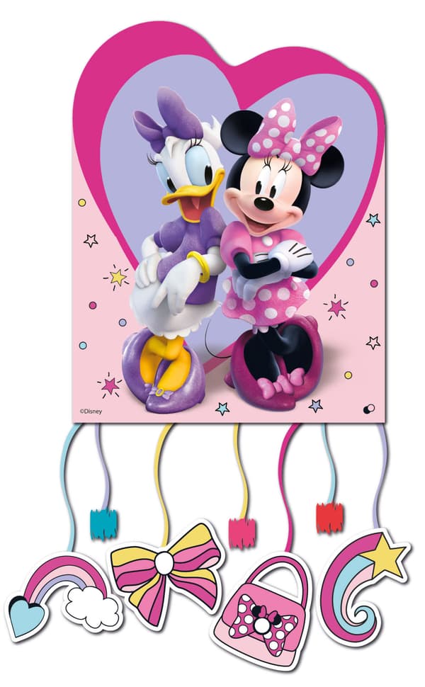 Minnie Mouse ja Daisy syntymäpäiväjuhla piñata