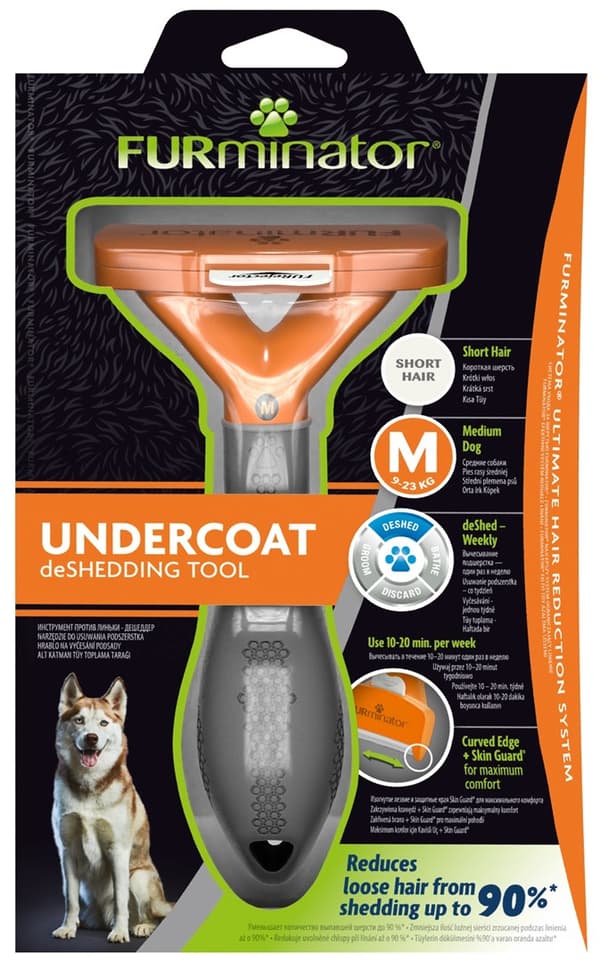 FURminator til korthårede hunde FURminator Medium