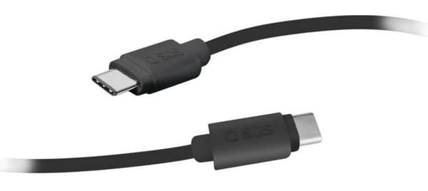 SBS USB-C-kaapeli 1,5m musta