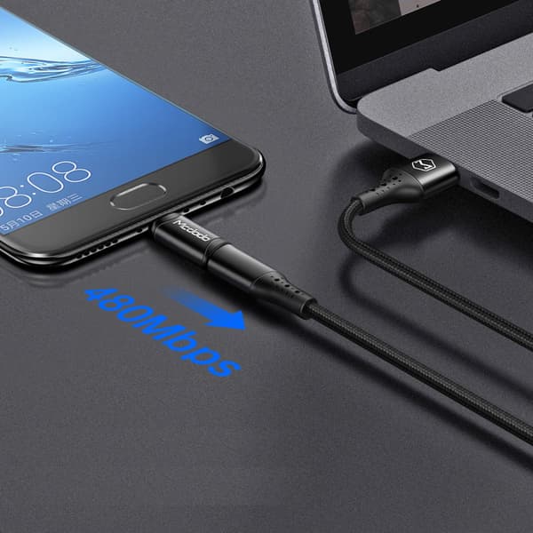 MCDODO ADAPTER USB-C TILL MICRO USB TILL USB TYP C 3A 480MBPS