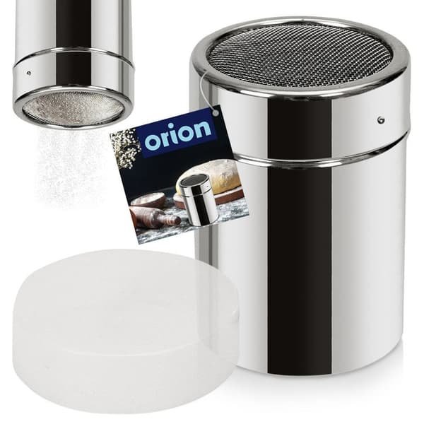 Beholder med si til pudersukker og kanel 300 ml