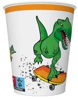 DINOSAUR Sæt med tallerkener, kopper, servietter, dug