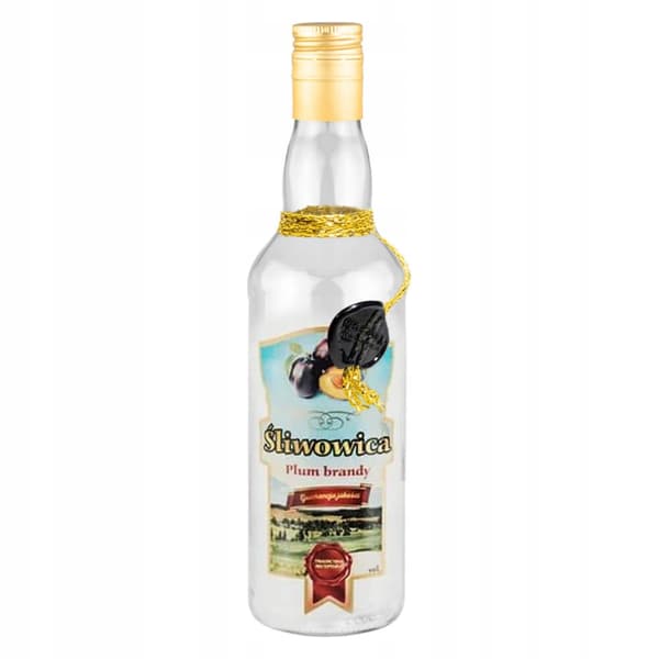 Koristeellinen Slivovica-pullo